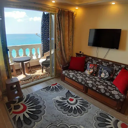 Panorama Apartment With A Charming Sea View Near Alexandria And Burg Elarab Intl Airport With Free Wifi شقة باطلالة ساحرة على البحر اول الساحل الشمالي Esterno foto